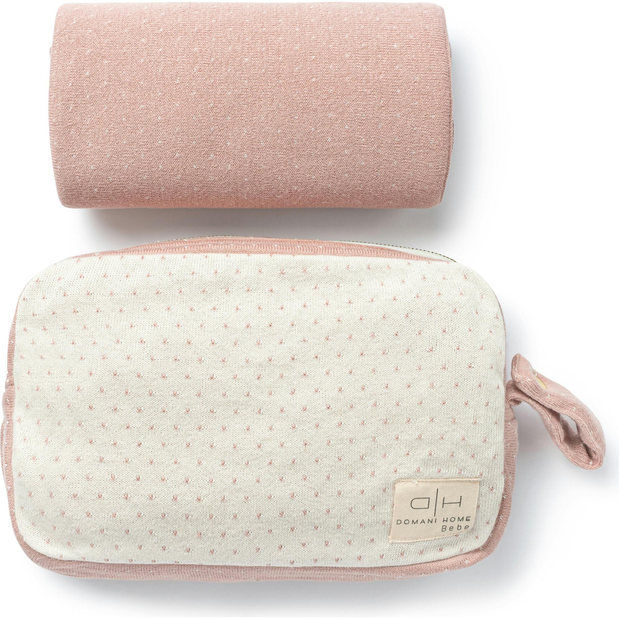 Dotty Blanket & Pouch Set