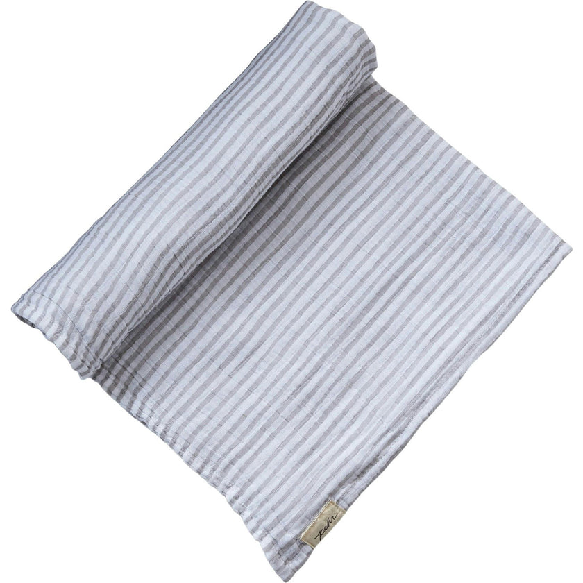 Stripes Away Organic Swaddle