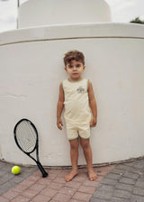 Baby Tennis Club Unisex Sleeveless Tee & Short Set