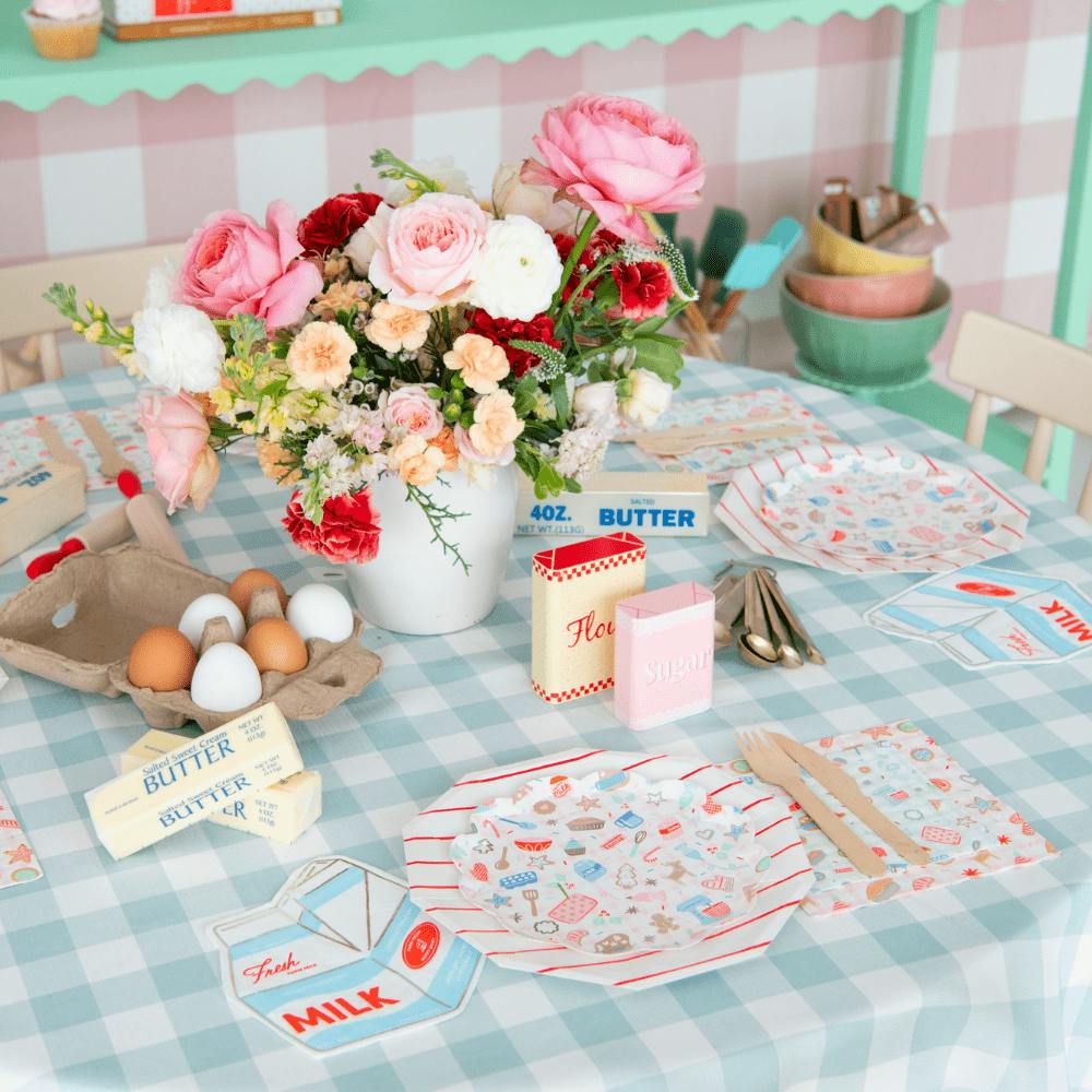 Baking Spirits Bright Pink Baking Large Napkins