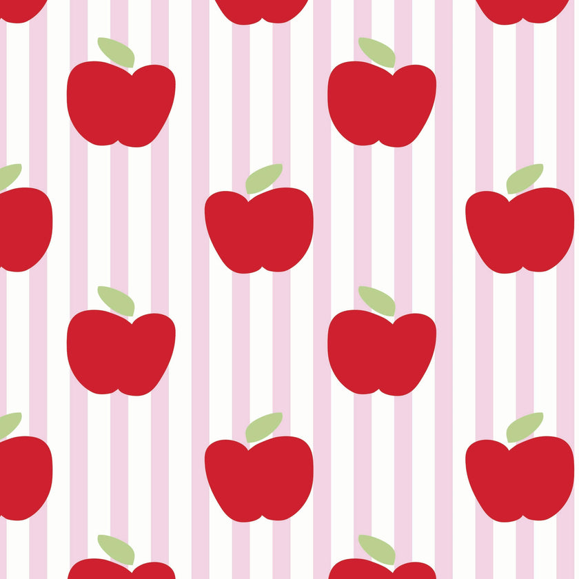 Council Girls' Bubble - Schoolhouse Apples Pink