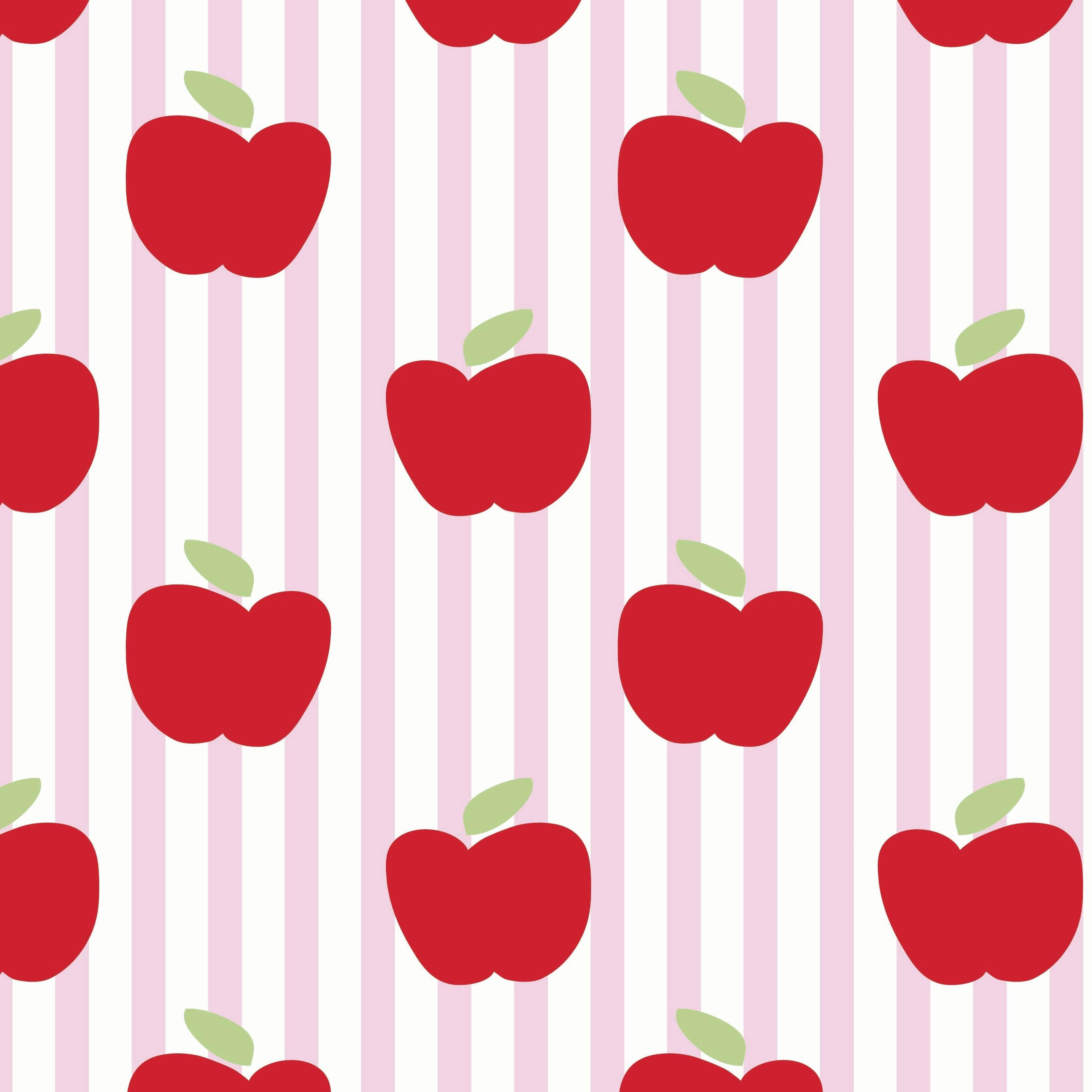 Libby Girls' Dress - Schoolhouse Apples Pink