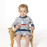 Bubbly Sailboat - Raglan Sweatshirt
