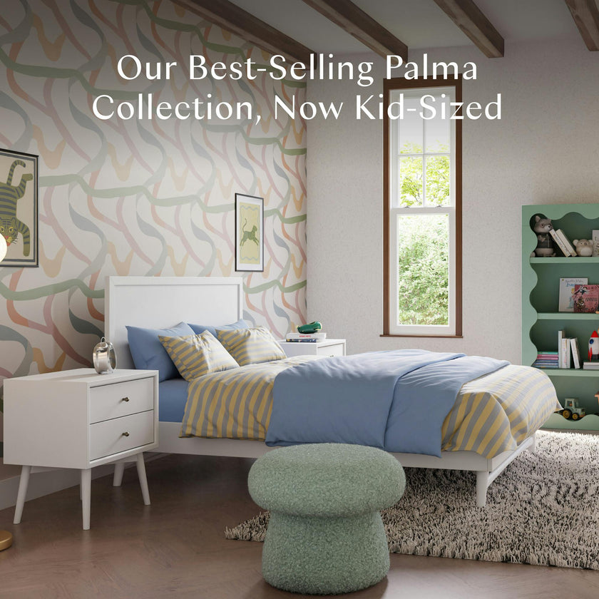 Palma Full Bed in White