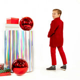 Jr Star Cranberry Child Peacoat