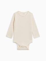 Sammy Ribbed Snap Shoulder Long Sleeve Bodysuit