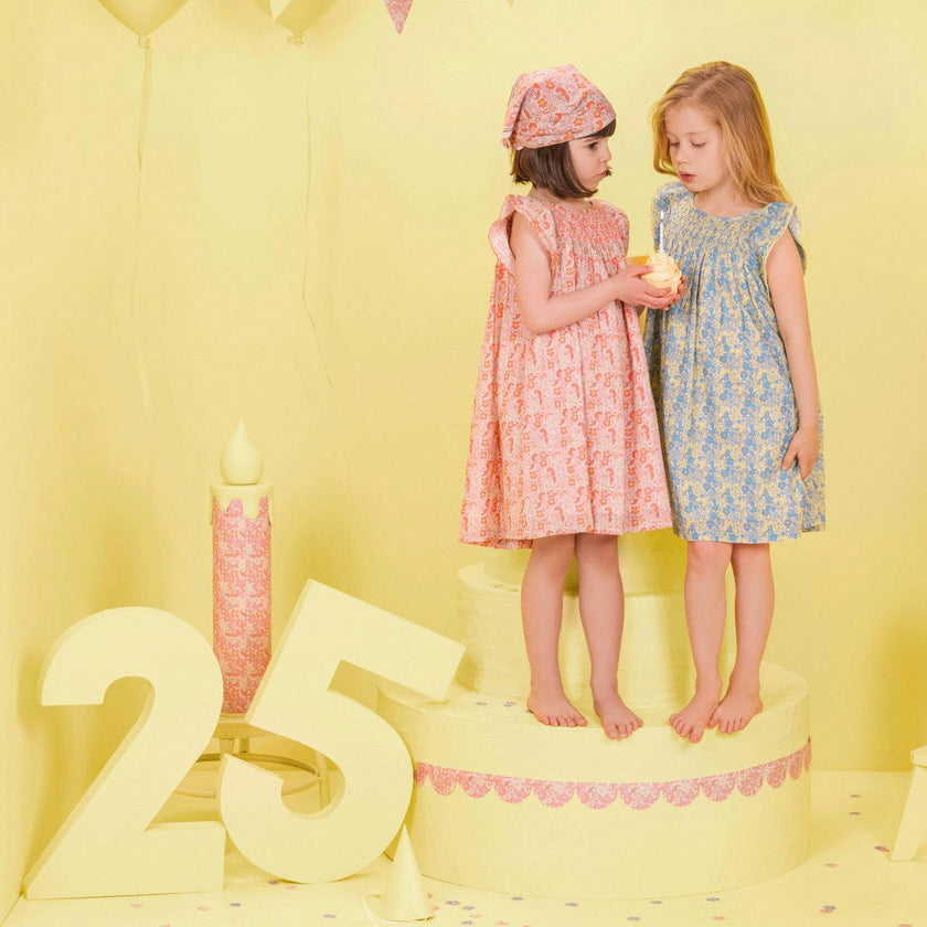 BONTON Nena Dress - Rose Fiesta