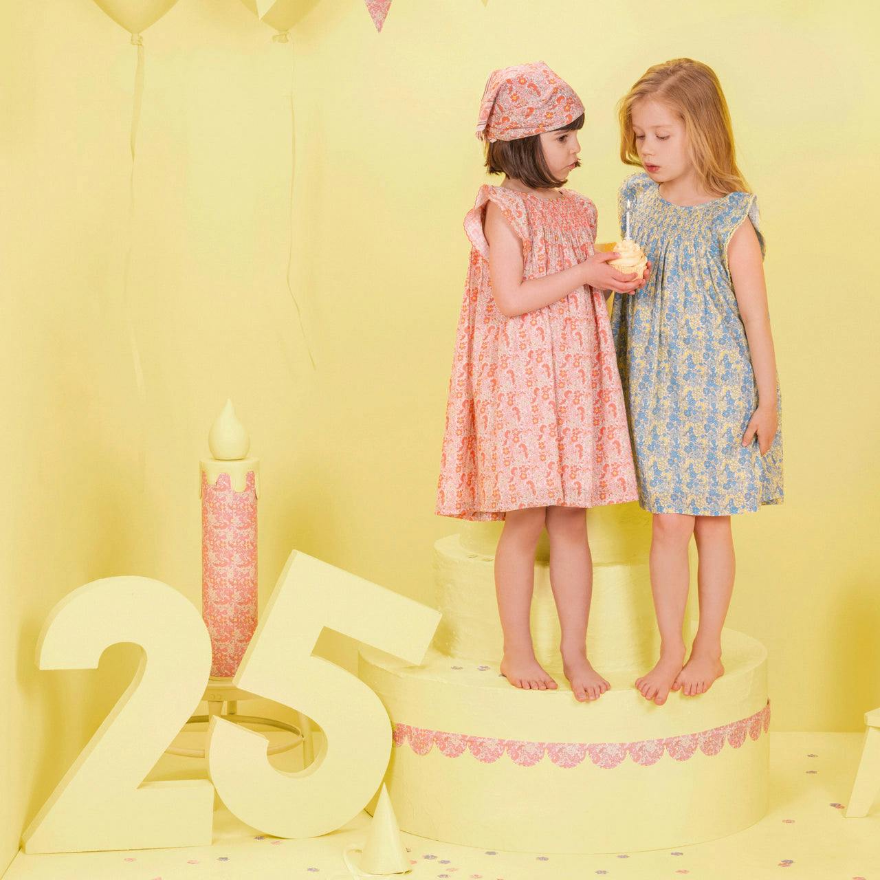 BONTON Nena Dress - Rose Fiesta