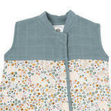 Cotton Muslin Quilted Sleep Bag - Pressed Petals