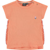 Ribbed Short Sleeve T-Shirt