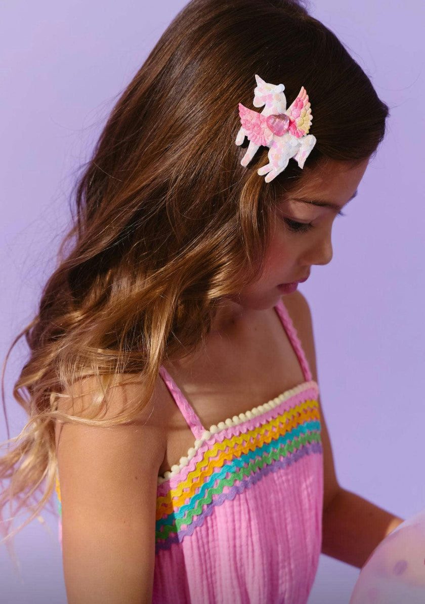 Pink Rainbow Summer Romper