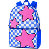 Star Checkered Backpack