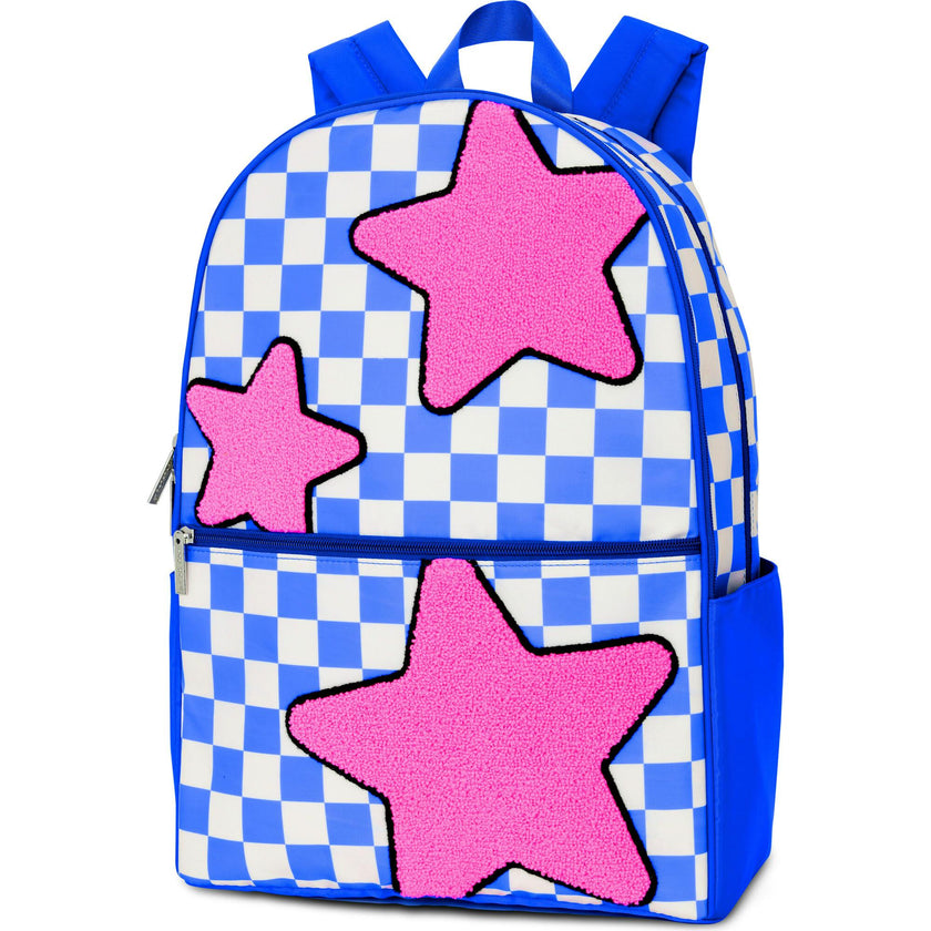 Star Checkered Backpack