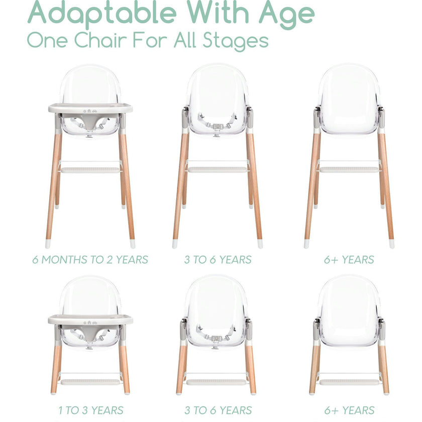 Children of Design 6 in 1 Deluxe High Chair