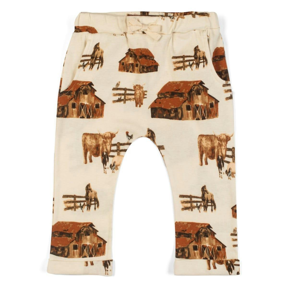 Homestead Organic Cotton Baby Jogger Pants