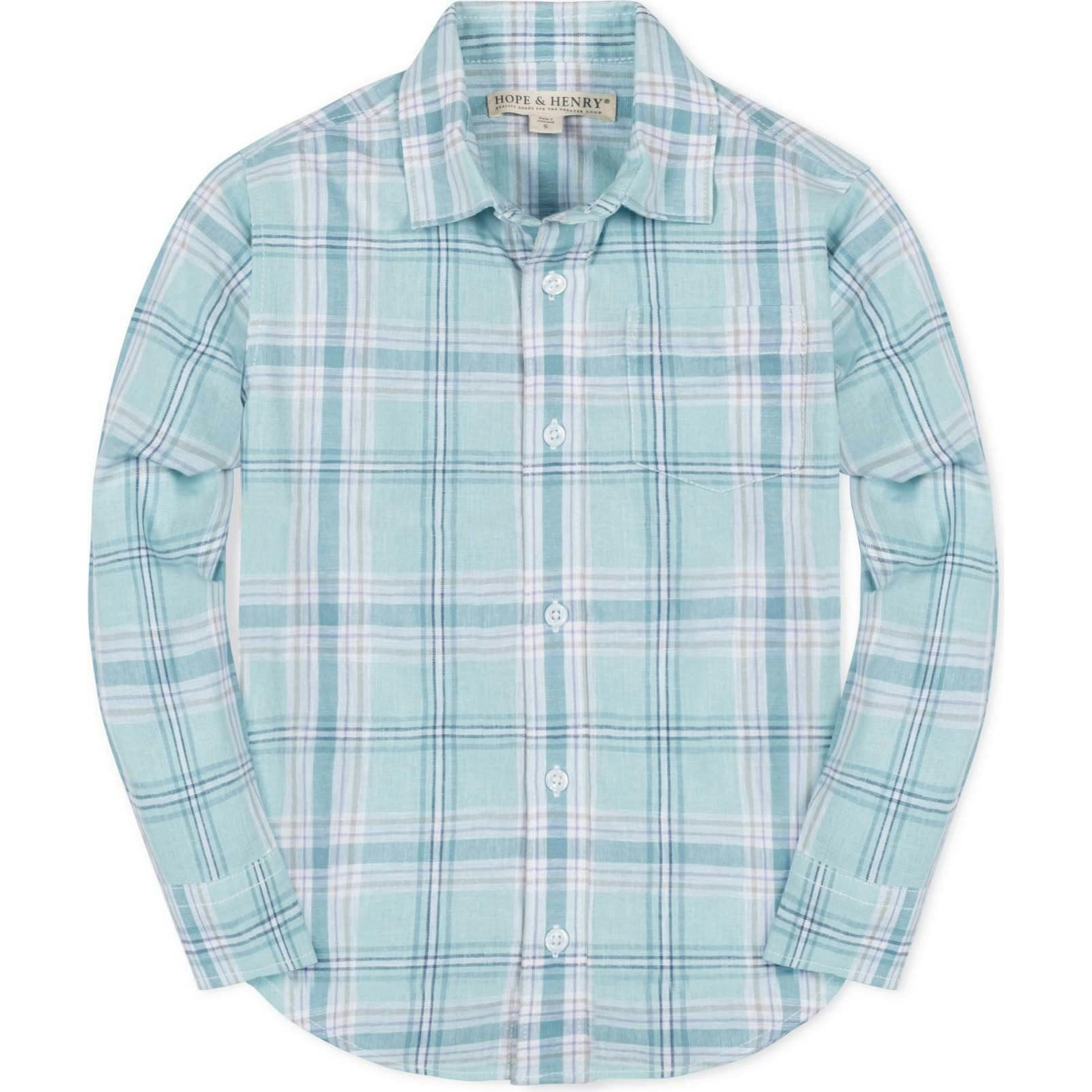 Linen Long Sleeve Button Down Shirt
