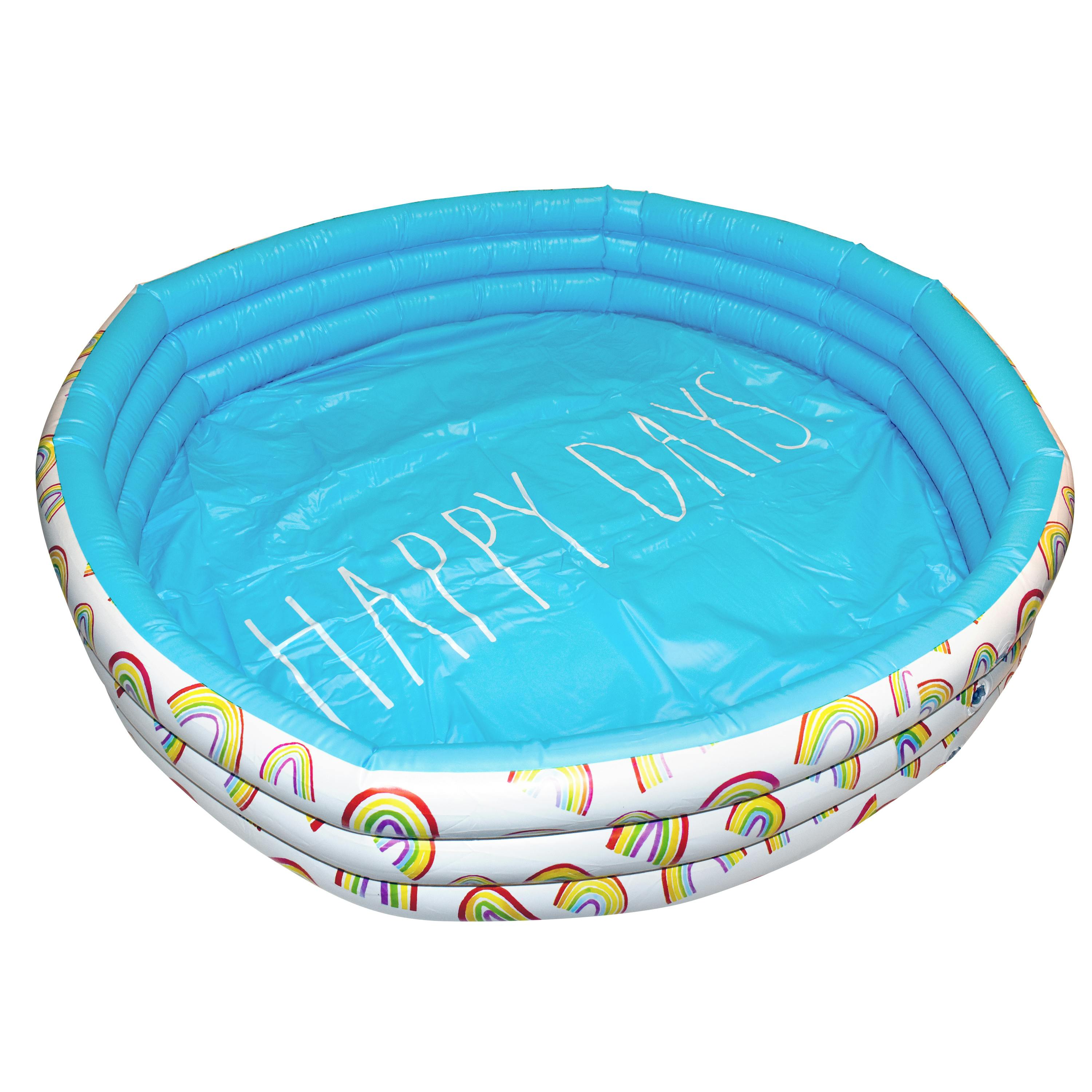 Mini Pool with Rainbows