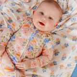 Bamboo Convertible Zip-Up Footie Pajama - Penelope