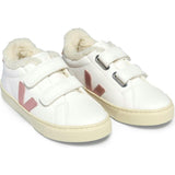 VEJA Esplar Winter Fleece Sneakers - Pearl Pink