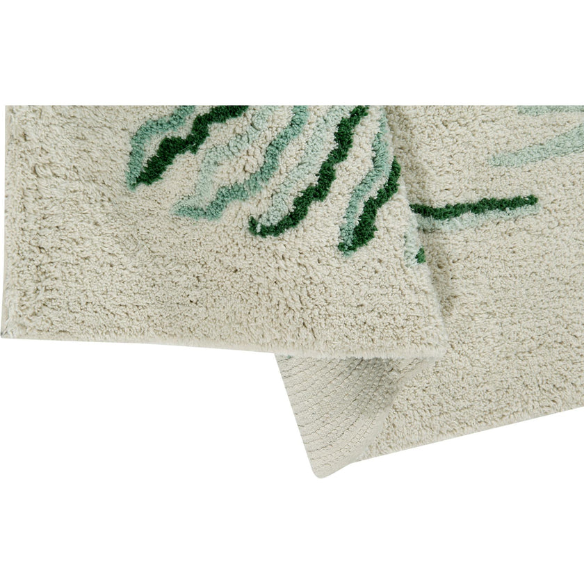 Botanic Plants Washable Rug