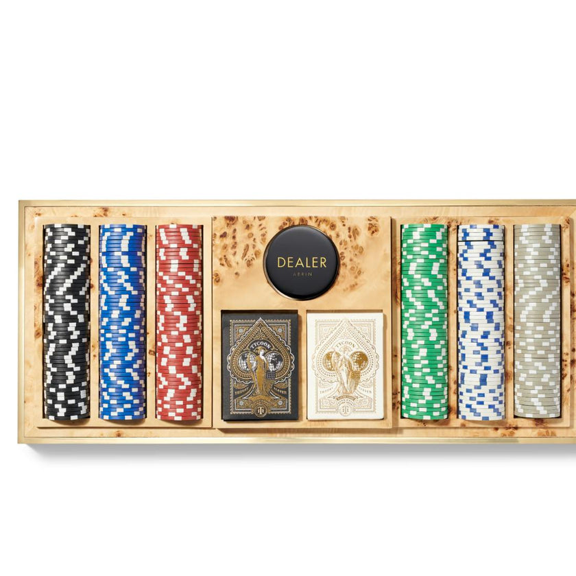 Shagreen Poker Set