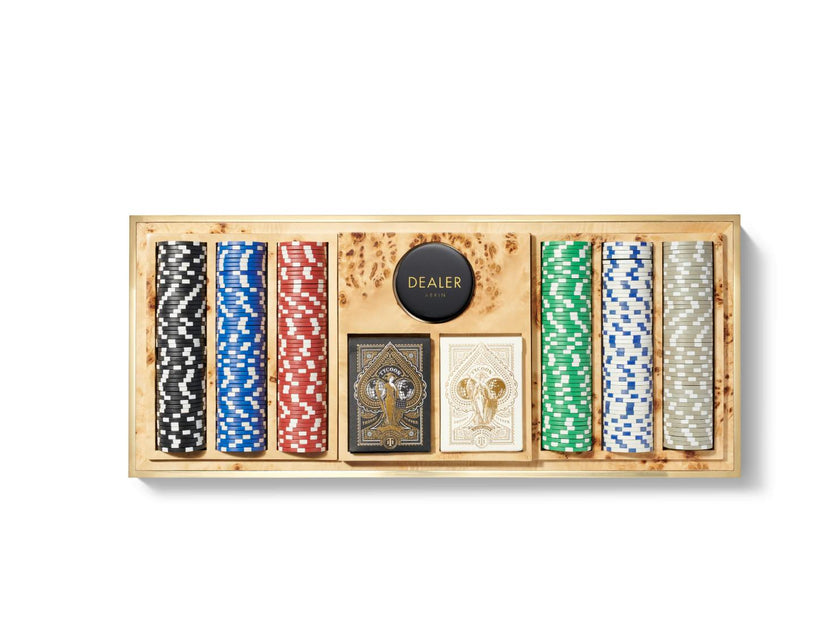 Shagreen Poker Set