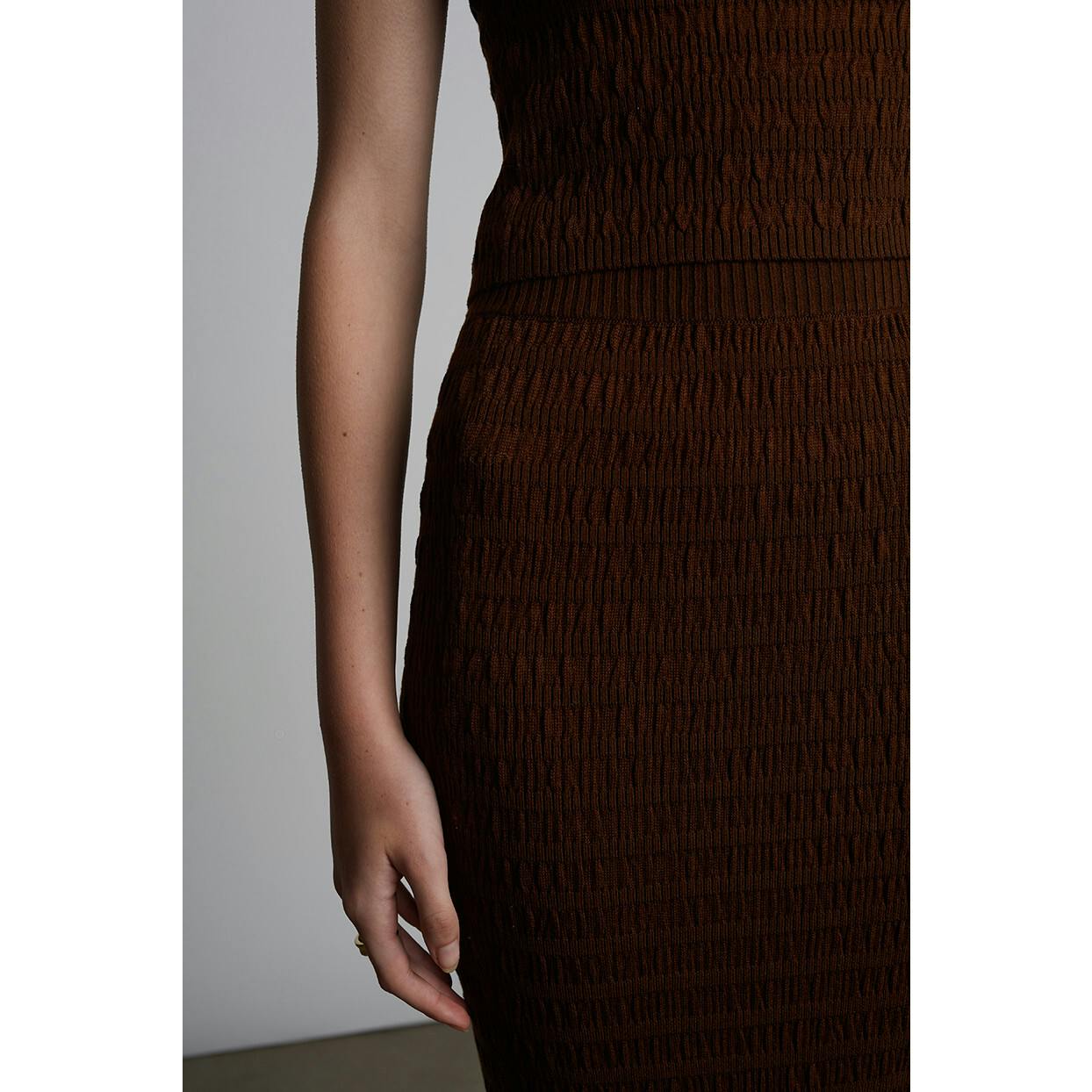 CARRIE TUBE SKIRT | ESPRESSO | EXCLUSIVE