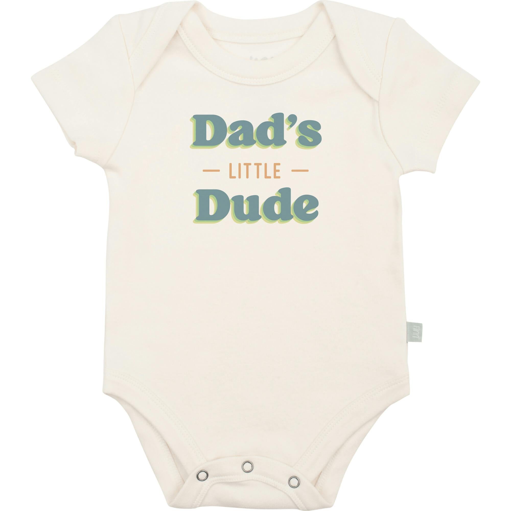 graphic bodysuit | dads little dude