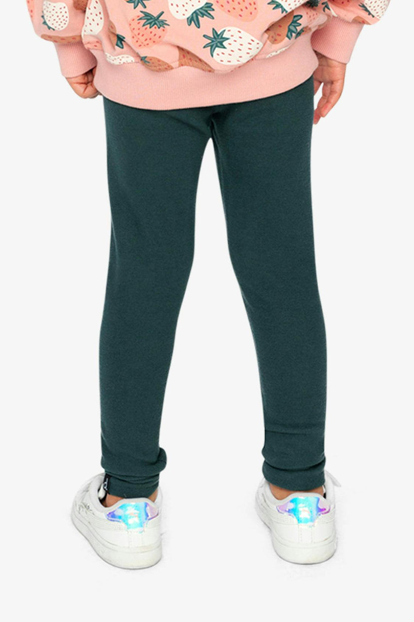 Rib Leggings Jasper Printed Green