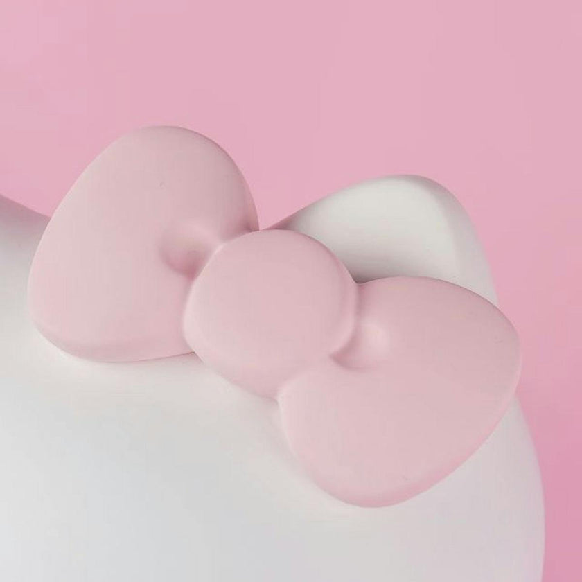 Hello Kitty APPLE Matt White with Pastel Pink Apple 10in