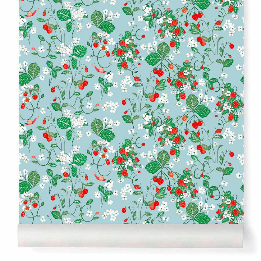 Wallpaper STRAWBERRY FIELDS FOREVER color Ciel