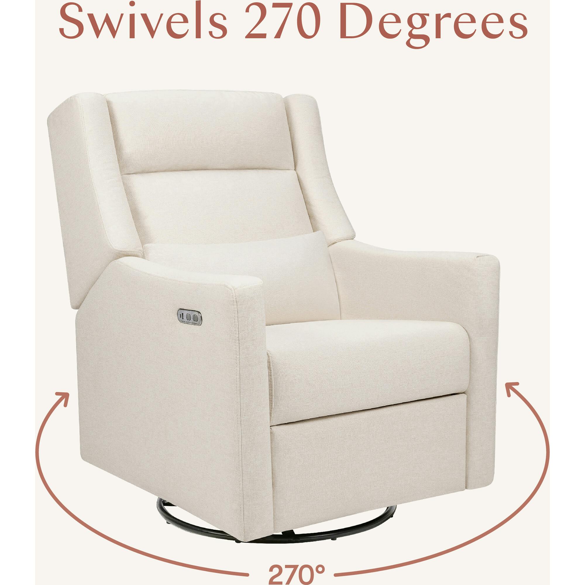 Kiwi Plus Power Recliner and Swivel Glider with Power Adjustable Headrest and USB Port