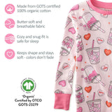 ZEN 2-Piece Toddler Girls Pajamas
