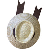 Women's Amaryllis Wide & Short Brim Grosgrain Ribbon Sun Hat