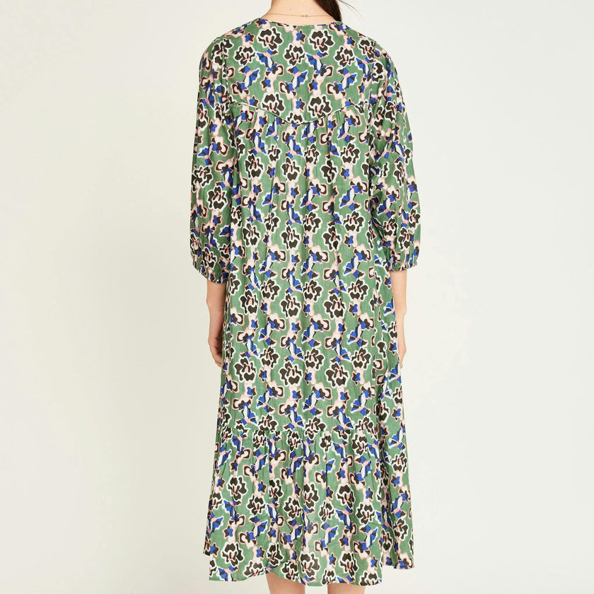 Belem Dress in Mint Orchid