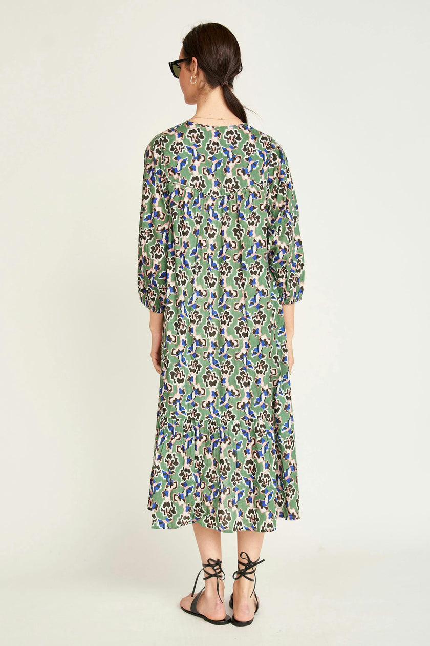 Belem Dress in Mint Orchid