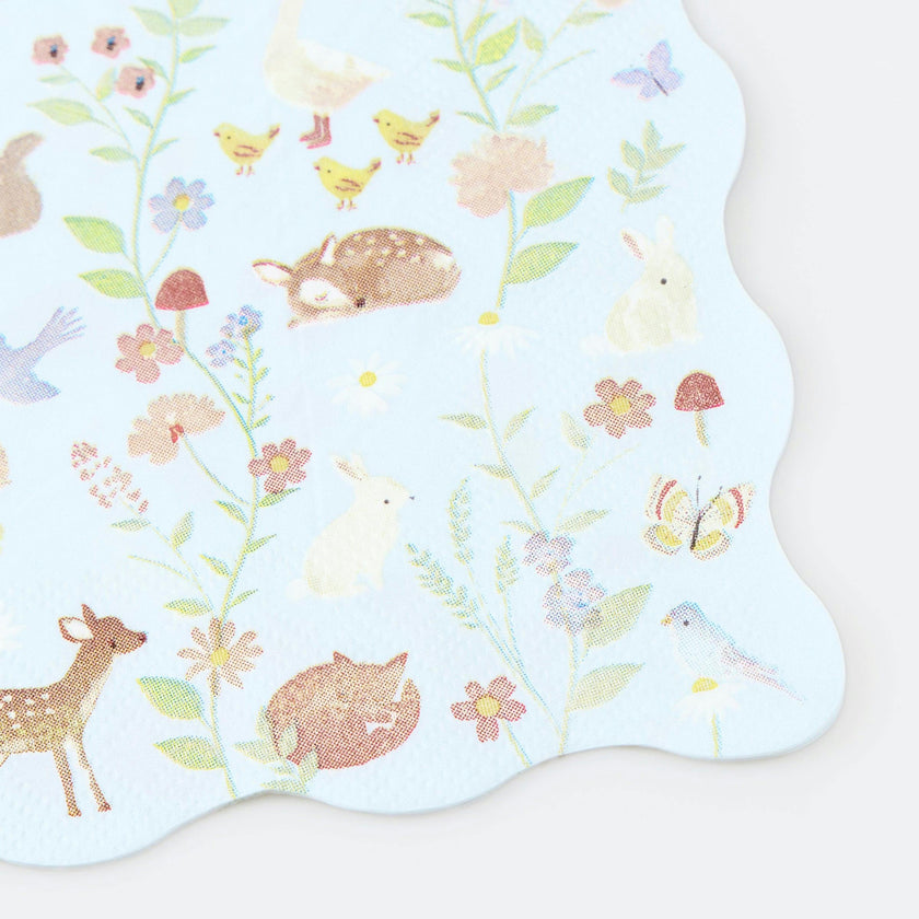 Little Animals Small Napkins
