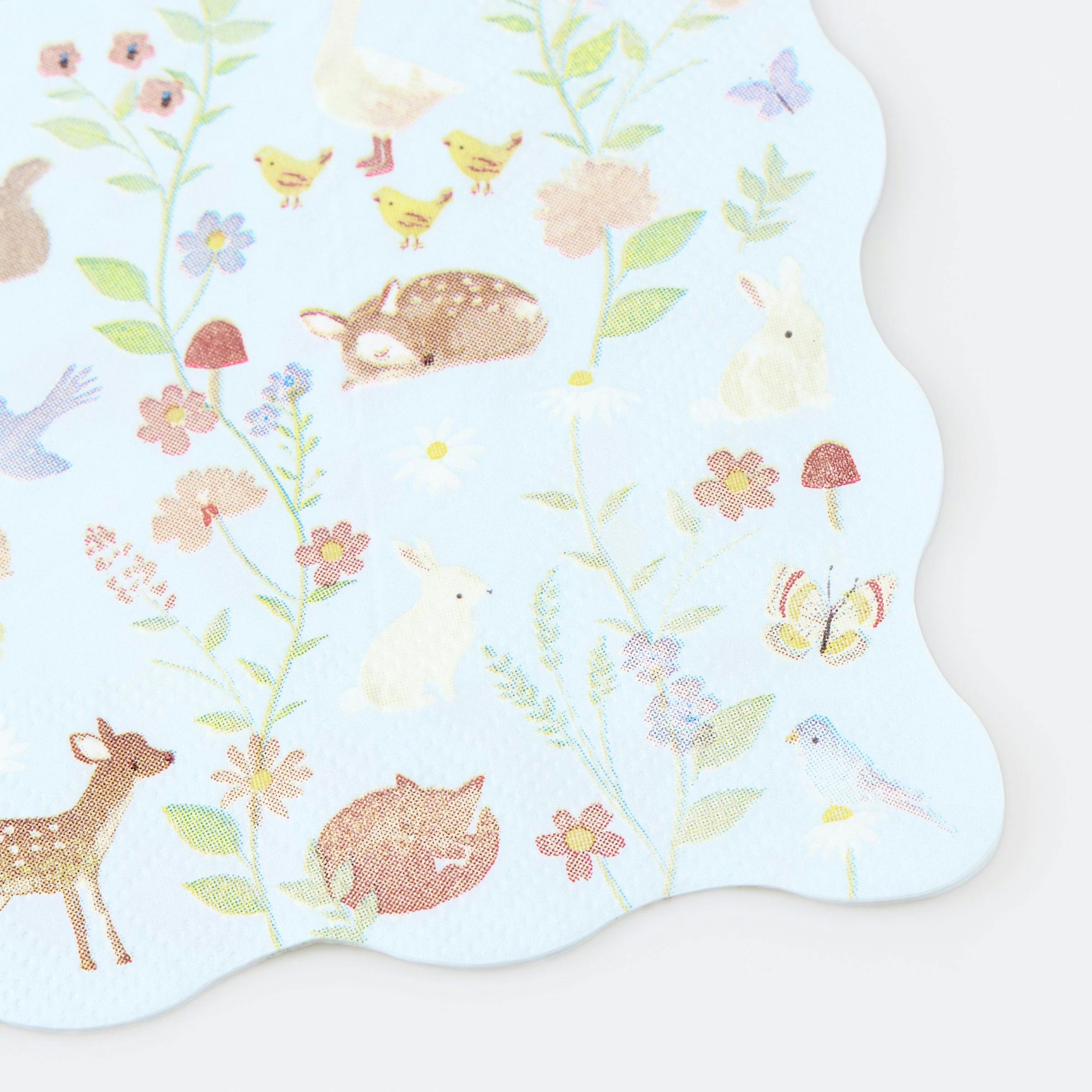Little Animals Small Napkins