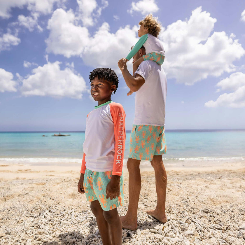 Men's Sustainable Comfort Lined Drawstring Swim Short