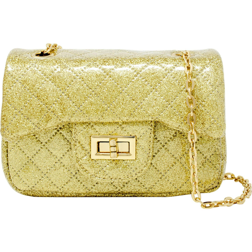 Classic Quilted Sparkle Mini Handbag