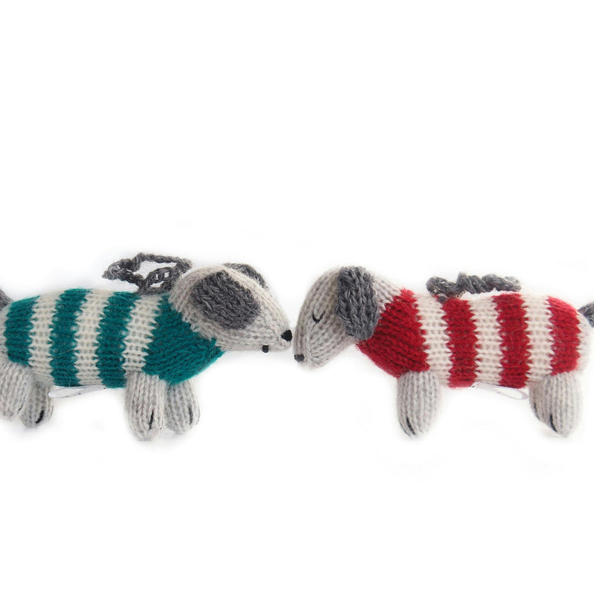 Set of 6 Holiday Ornaments
