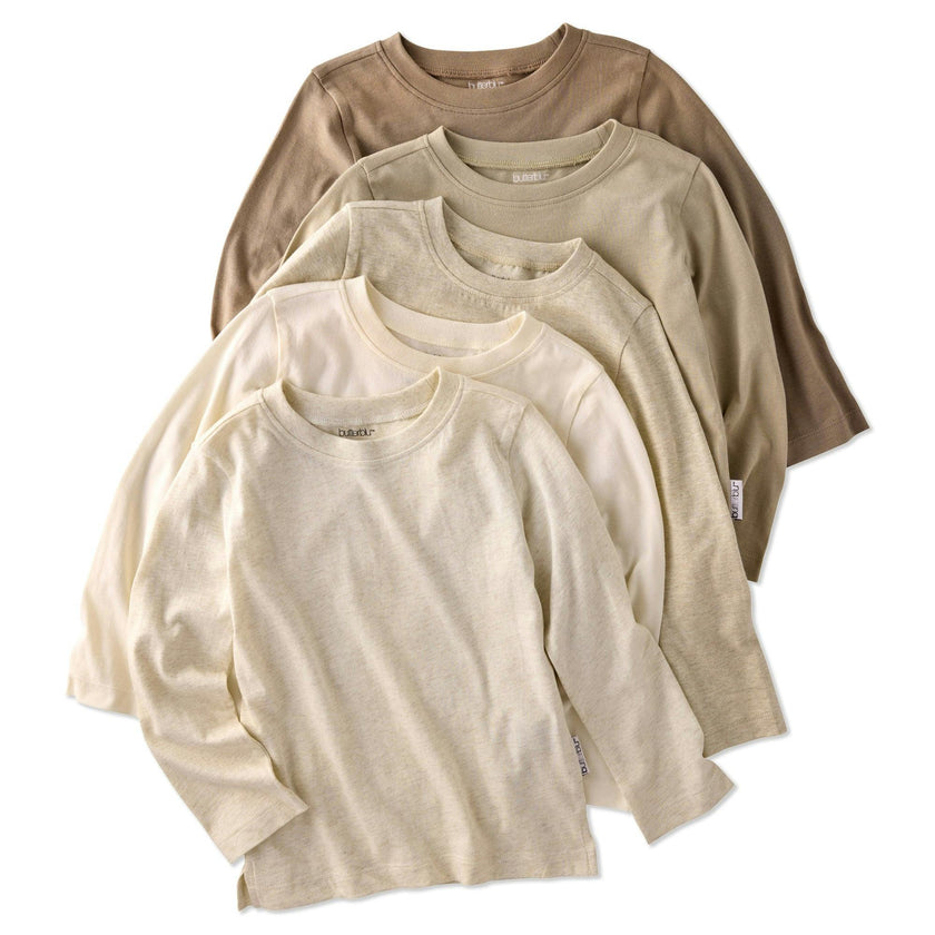LONDON 5-Pack Toddler Long Sleeve T-Shirts