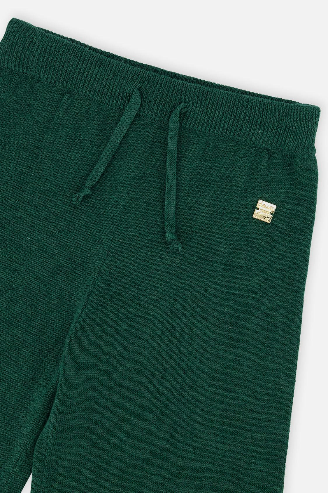 Flare Pants Jasper Printed Green