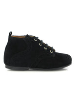 Oxford Boots, Black Suede