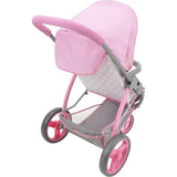 Cotton Candy Pink Doll Jogger Stroller - Fits Dolls Up to 24"