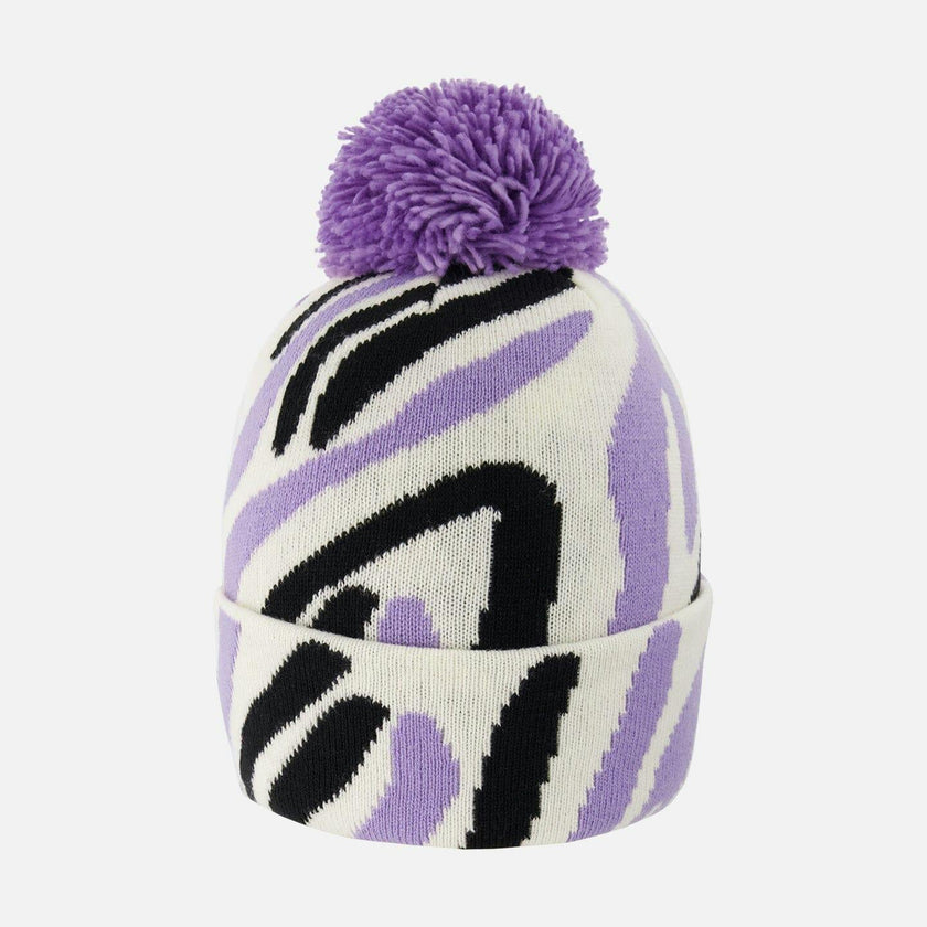Lined Knit Pompom Hat