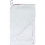 White Bubble Hooded Baby Towel