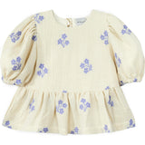 Mipounet SS26 Sandrine, Blouse Ecru Blue