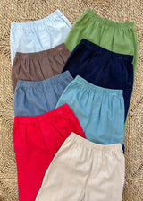Banded Pants - Chocolate Corduroy
