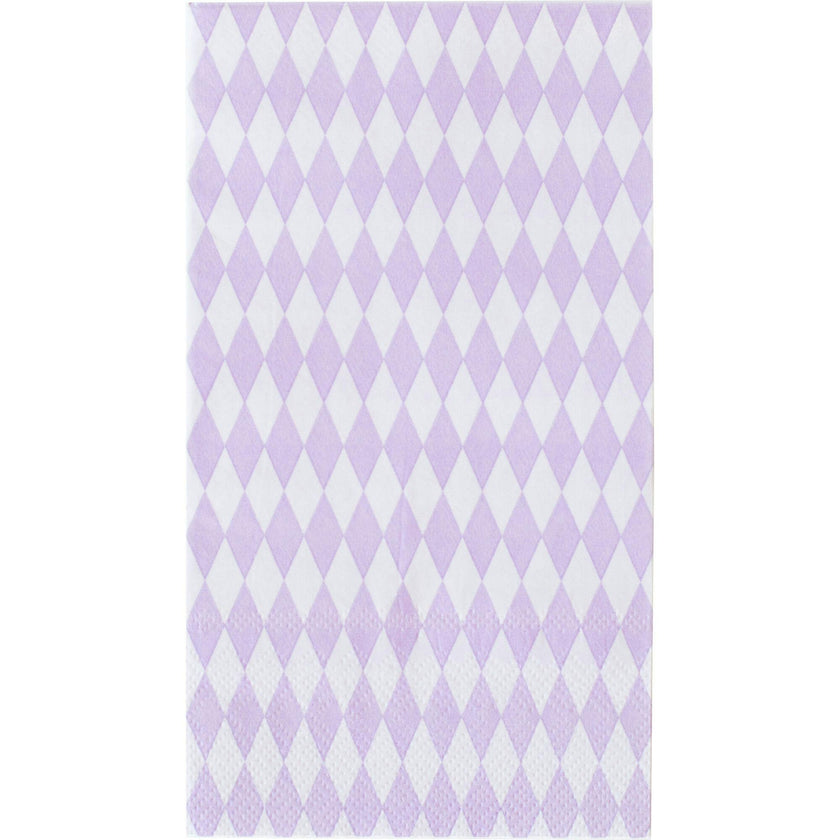 Check It! Purple Posse Guest Napkins